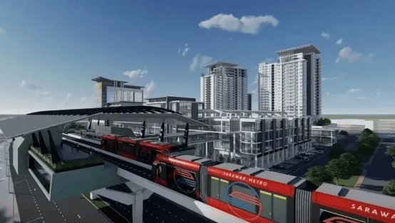 GETO steel formwork-system-for-precast-components-in-Kuching-KUTS-urban-transportation-project