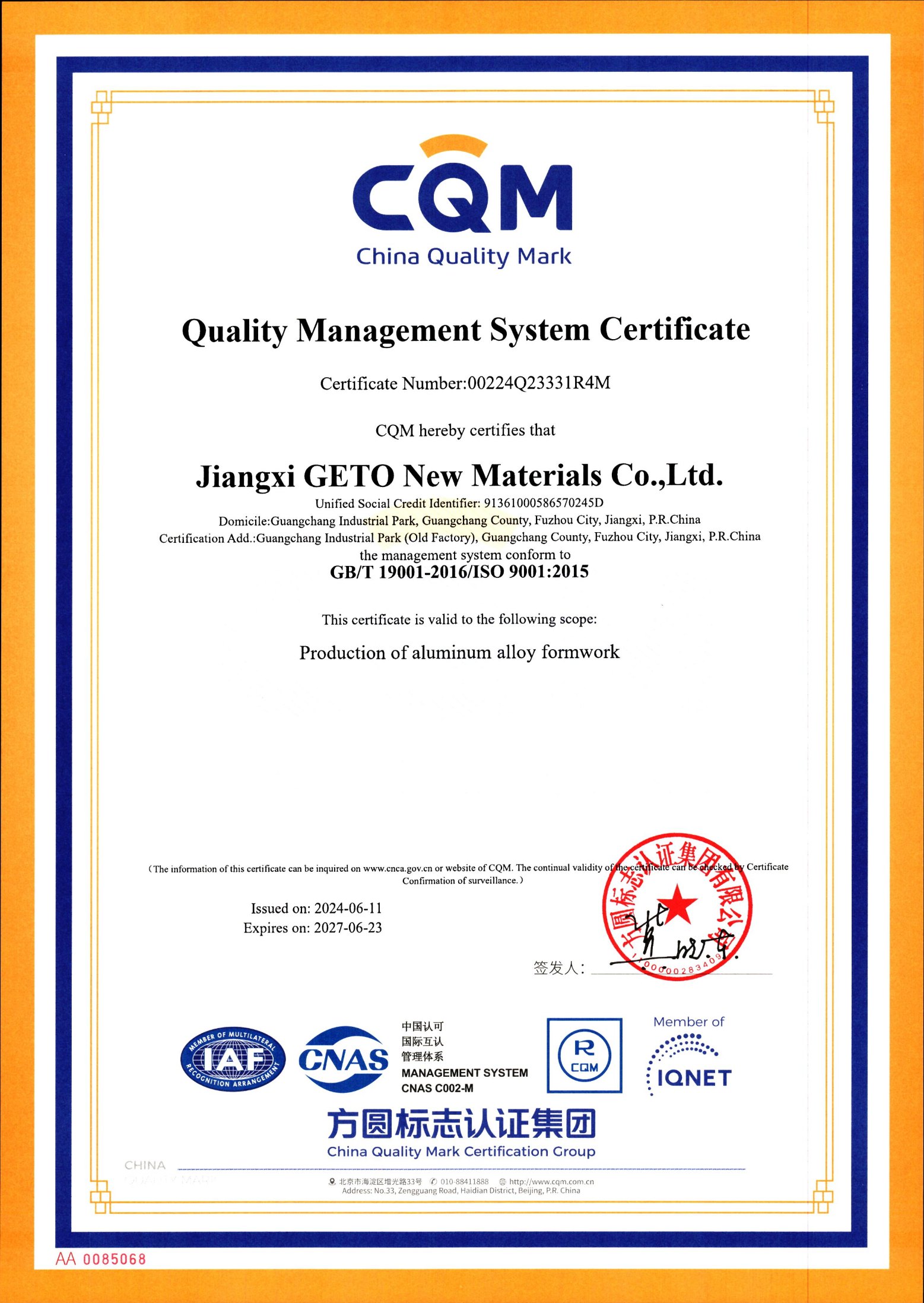 3. ISO 9001