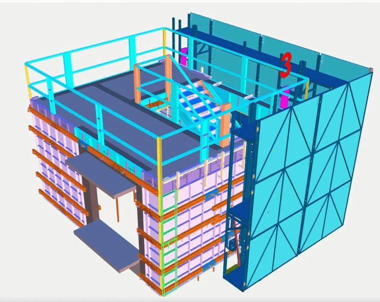 Climbing platform CNC machining1