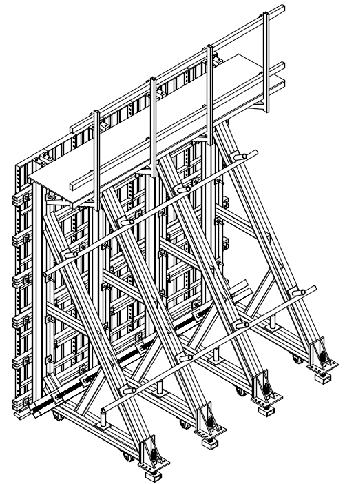 triangular-truss-type-single-side-wall-framework
