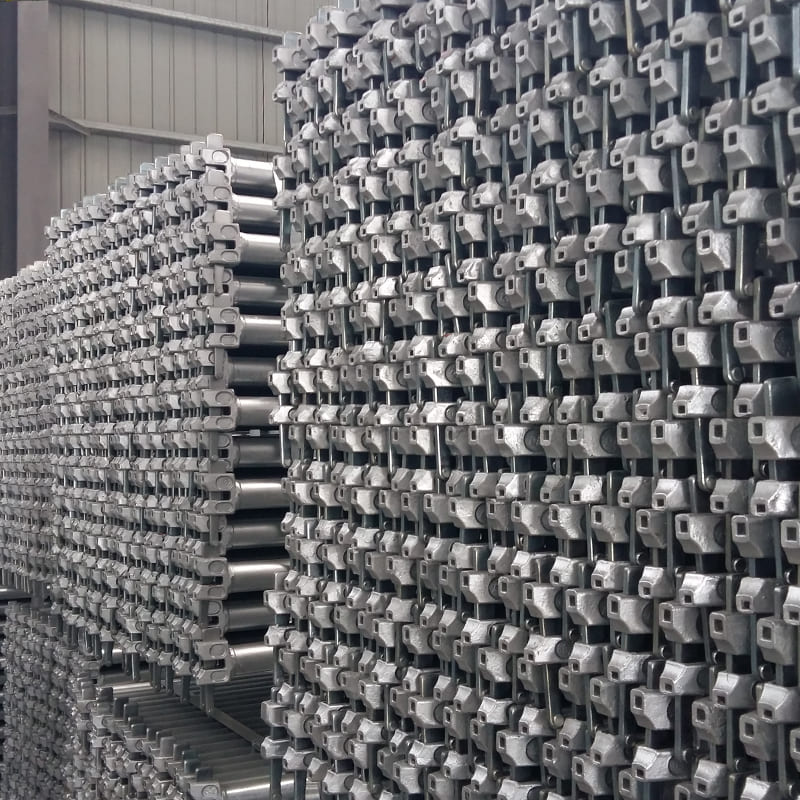 Quick-assembly ring-lock scaffolding