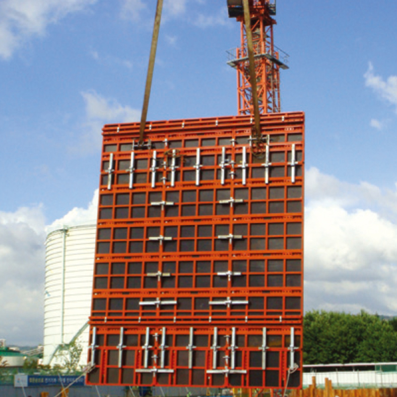 GETO steel-framed timber formwork panels