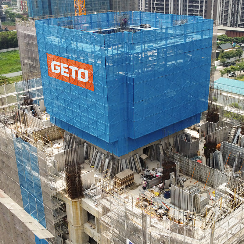 GETO automatic hydraulic climbing formwork